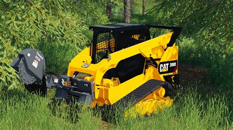 cat 289d skid steer fs19v1.0.0.0|cat 289d mod fs19.